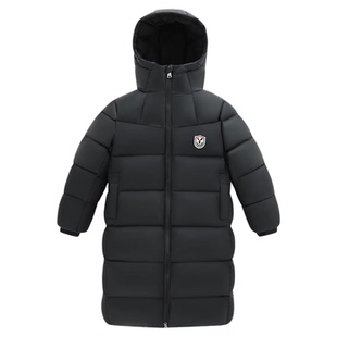 309g高充绒英氏男女童加厚羽绒服冬季长款儿童保暖防寒服外套东北