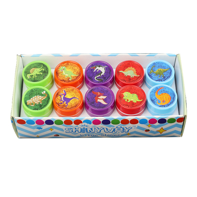 儿童恐龙动物奖励印章玩具幼儿园