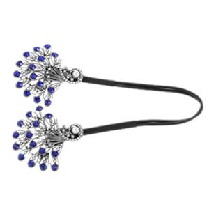 精致孔雀开屏盘发器女后脑勺丸子头固定神器精致扭扭夹气质头饰