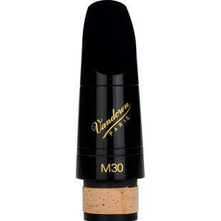 法国弯德林Vandoren传统单簧管笛头降B调黑管吹嘴乐徽 M30 双8 13