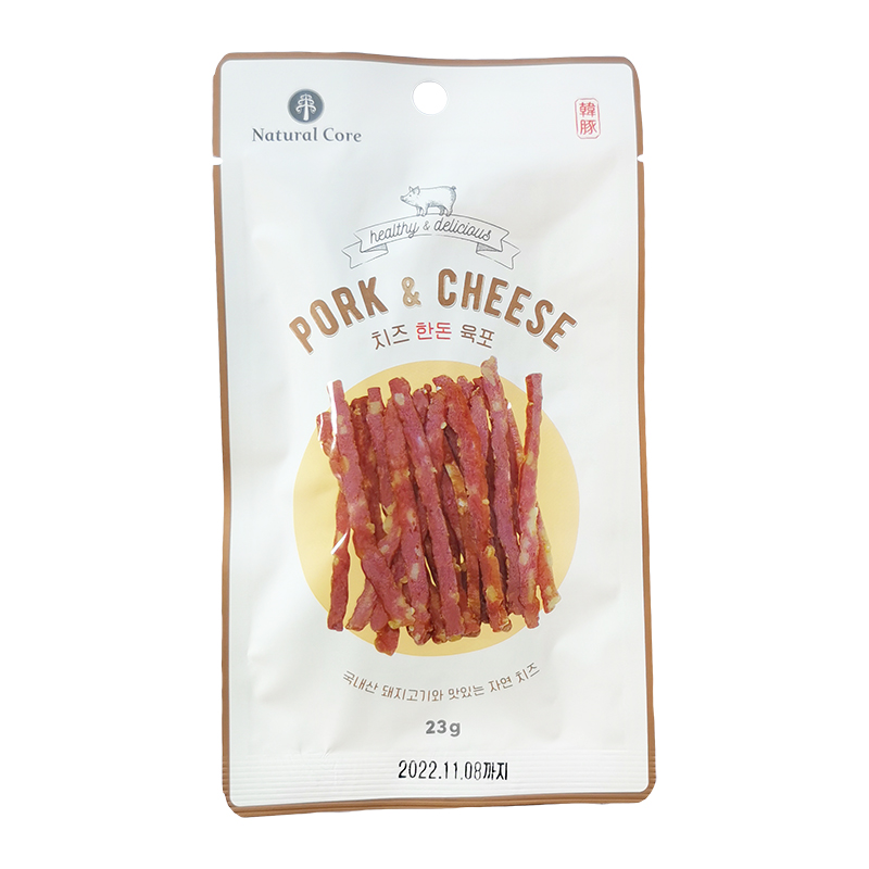 韩国代购宠物食品Natural Core狗狗零食全年龄训练奶酪条小型犬