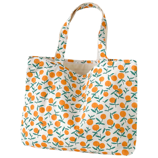 拉链手拎包棉布女小手提包夏季轻便小巧学生包包袋韩版ins风百搭