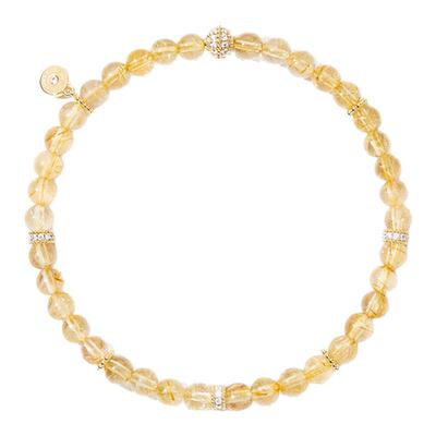 Lola Rose罗拉玫瑰秋冬新品日心说系列金发晶手链礼物