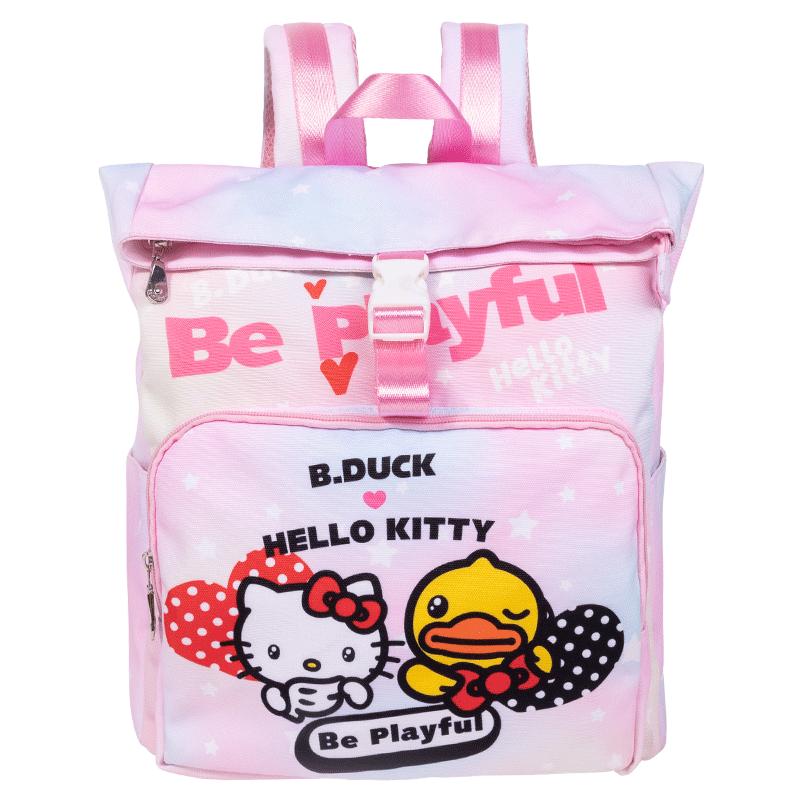 B.Duck小黄鸭双肩包背包甜美书包Hello Kitty联名系列2021年新款