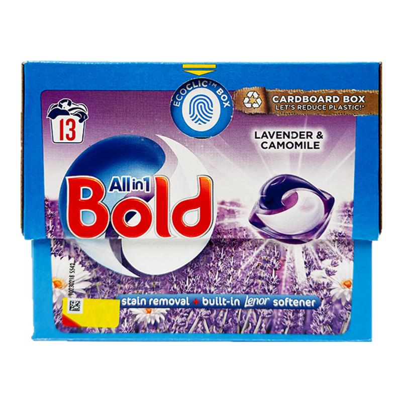 英国宝洁Bold三合一洗衣凝珠家用