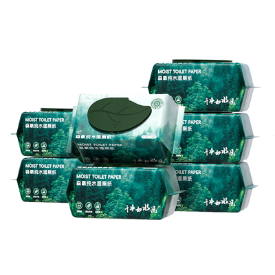 超亚纯水湿厕纸家庭实惠装男女士厕纸非湿巾私处专用擦屁屁湿纸巾