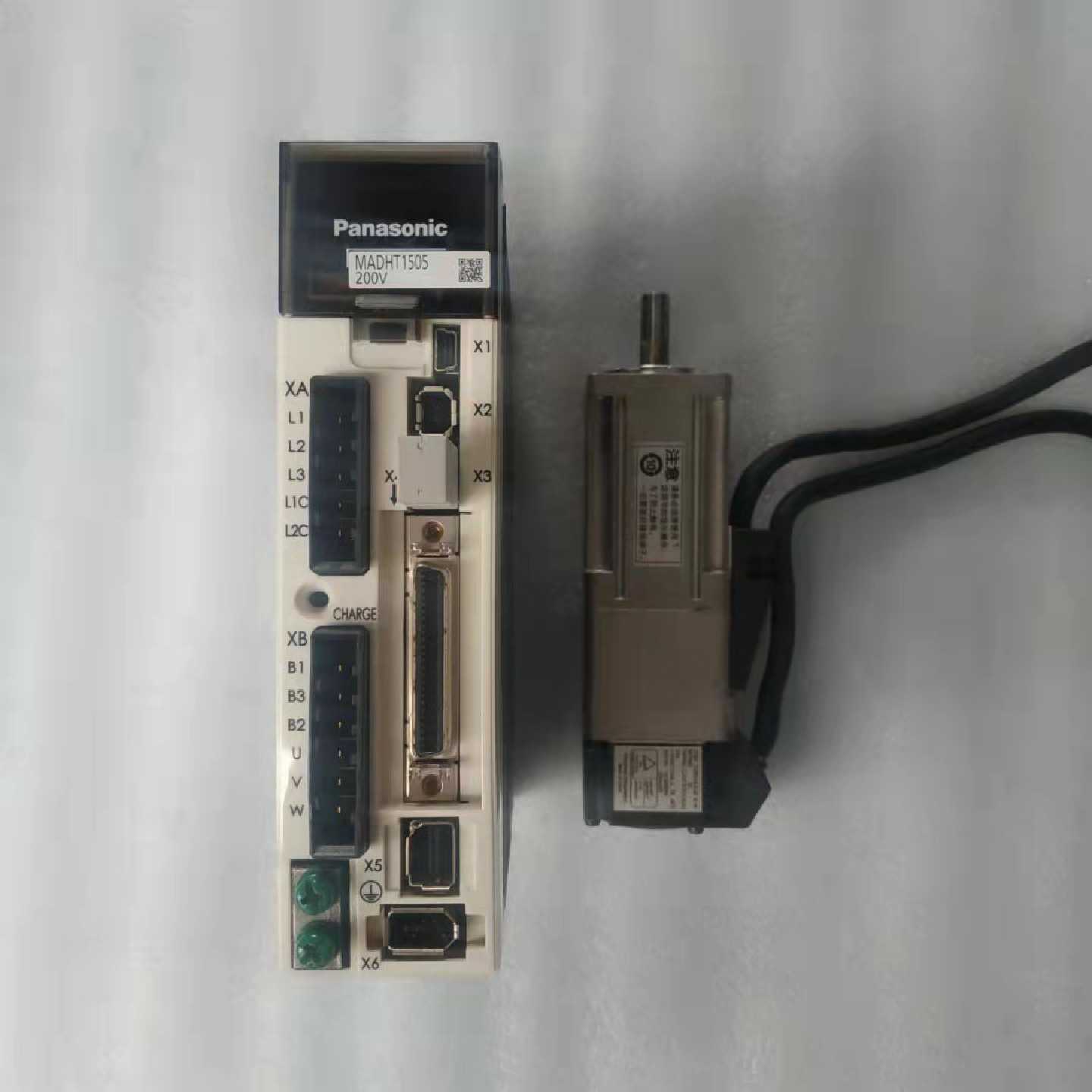 议价A5松下伺服100W带刹车套装 MADHT1505/MSMD012G1V 通用型 含
