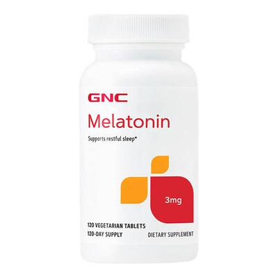 GNC美国进口褪黑素助眠120片