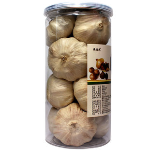 多瓣黑蒜正宗山东金乡发酵黑大蒜即食黑蒜头煲汤非烤黑独头蒜商用