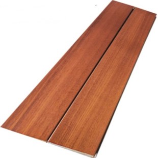 番龙眼橡木圆盘豆原木锁扣地热纯实木地板家用免龙骨地暖专用地板