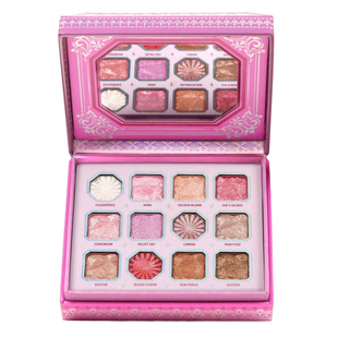 保税Moira无尽闪耀珠宝盒系列12色钻光全闪眼影盘圣诞节日限量