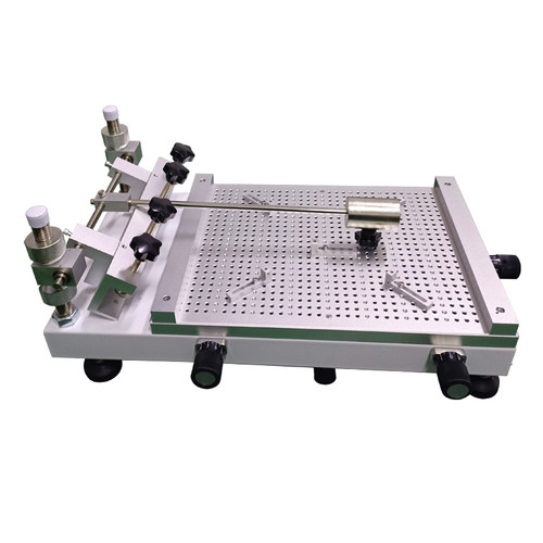 高精密丝印台手印台SMT丝印机PCB线路板钢丝网手动印刷机厂家包邮