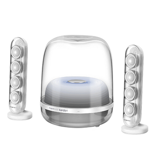 哈曼卡顿水晶4代蓝牙音箱台式电脑家用高音质透明低音炮四代音响