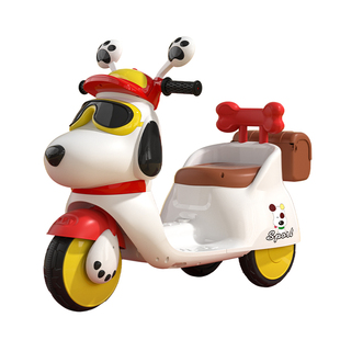 小孩儿童电动摩托车小孩遥控电瓶车男女宝宝充电遥控玩具车可坐人