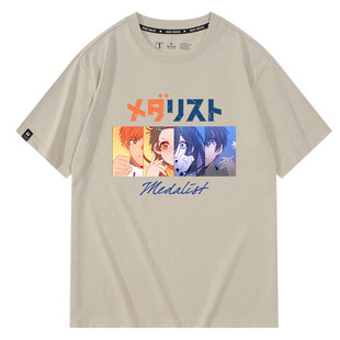 舞冰的祈愿衣服短袖T恤衫男女学生金牌得主结束祈周边同人夏痛衣