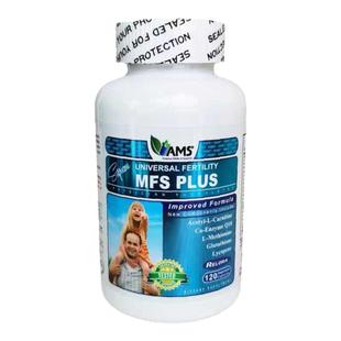 现货美国AMS宝精素120粒男备孕含番茄红素辅酶Q10精子活力质量