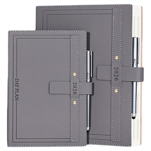 2026年日程本超大号工作学习b5本考研效率自律打卡每日计划表定制