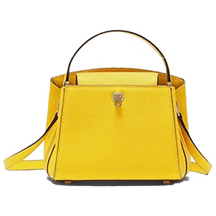 玫瑰的故事黄亦玫刘亦菲同款包包女高级感黄色手提单肩斜挎凯莉包