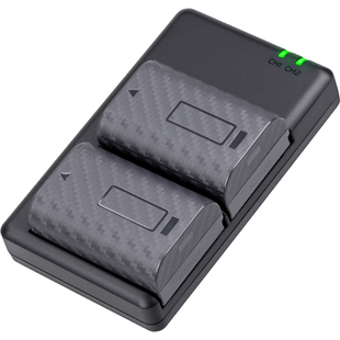 沣标LP-E6P相机电池24适用佳能R52 R5 Mark II二代R5C R6II R7 5D4 60D 70D 7D 6D 90D 80D电池充电器套装