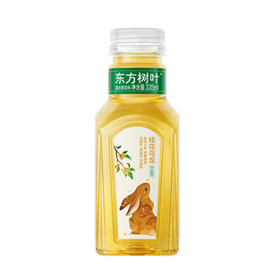 【秋季限定新品】农夫山泉东方树叶无糖饮料桂花乌龙茶335ml*6瓶