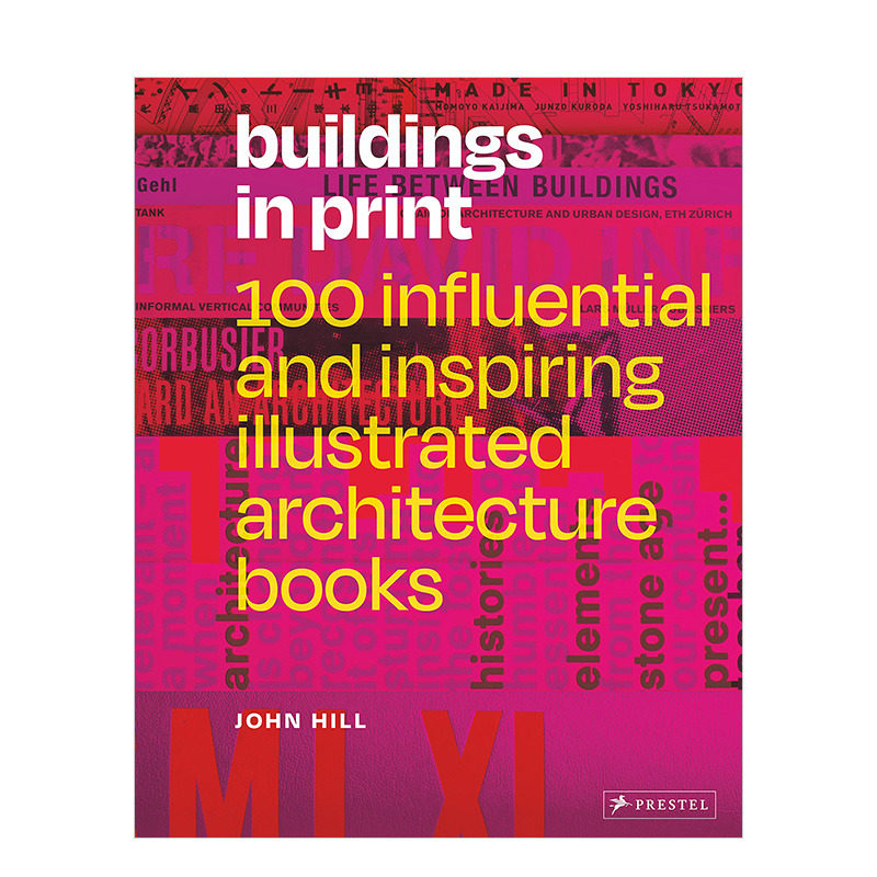 【现货】建筑书之书 100本有影响力的建筑设计书籍Buildings in Print 英文原版进口 勒•柯布西耶库哈斯理论历史图书