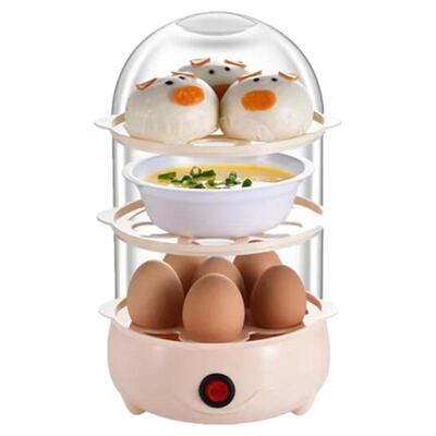 蒸蛋器防干烧自动断电多功能家用煮蛋器小型蒸蛋羹蒸蛋早餐机