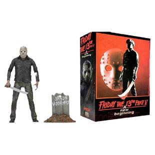 NECA 黑色星期五13号1980年版杰森杀人狂豪华版可动手办人偶模型