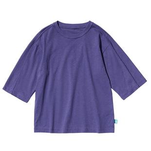 allblu幼岚「柔软透气的好麻」5年口碑复购【汉麻】儿童七分袖T恤