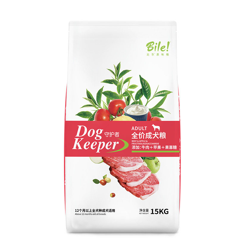 比乐中大型成犬通用型狗粮牛肉