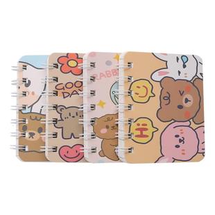 小槑同学8本装便携小号口袋随身本子迷你线圈小本本可爱卡通便签笔记本携带学生用儿童记作业一年级学习用品