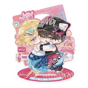 漫库正版周边人鱼陷落定格系列二期海浪节拍吧唧挂件色纸立牌官谷