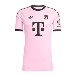 Adidas阿迪达斯25/26赛季拜仁慕尼黑男子守门员短袖球衣UCL替补