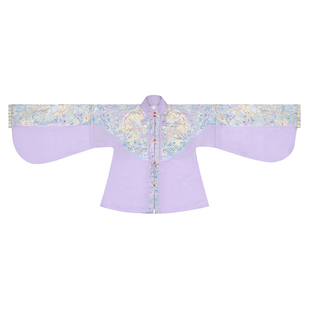 汉坊华原创汉服女梦幻海明制重工织金对襟短袄马甲仿妆花马面裙