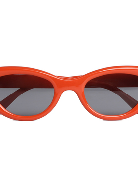 猫眼荧光色系ins风太阳眼镜