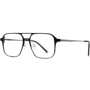 磁吸套镜近视散光眼镜男双梁铝镁偏光开车太阳镜夜视镜夹片二合一