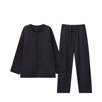 珊瑚绒睡衣男士冬季加厚保暖套装