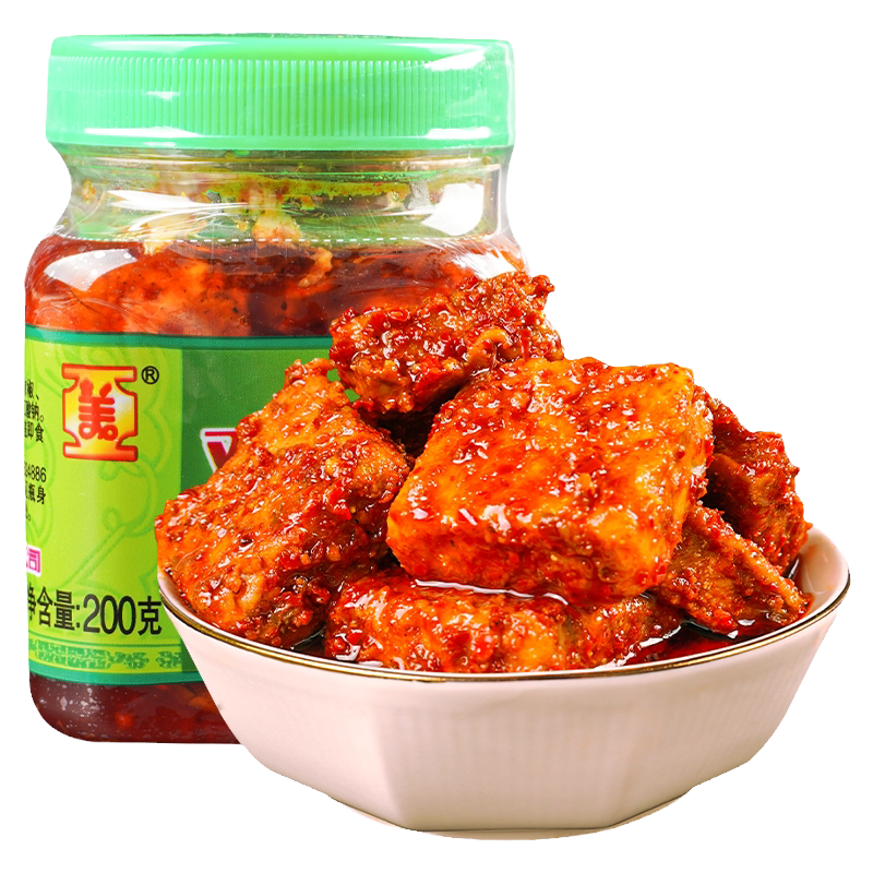 腐乳乳农家自制蘸水料下饭菜