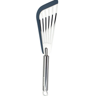 度坚二代星粒蓝硅胶蝴蝶铲 护锅炒菜耐高温锅铲铲子厨具硅胶家用