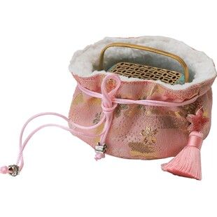 古代暖手炉香炉纯铜家用室内檀香香薰炉怀炉烧炭香器布袋熏香炉