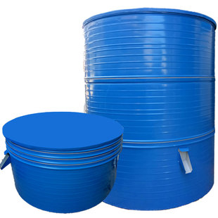 金属米仓钢板稻谷储存仓谷仓粮食桶谷桶玉米桶家用小粮仓大型铁仓