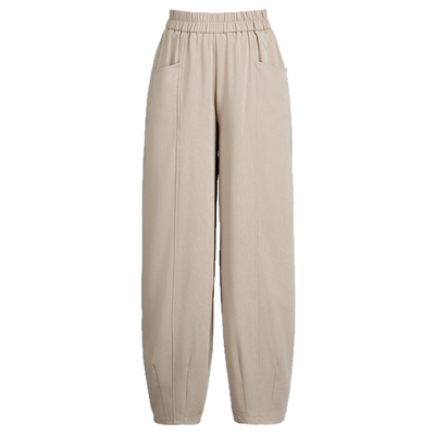 哈伦裤女夏季薄款灯笼裤宽松显瘦