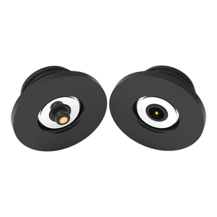 螺纹磁吸连接器防水2p触点任意对配防短路强力磁吸公母转接充电座