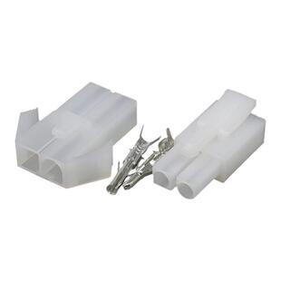 大田宫接头L6.2公母连接器电线接插件接线器端子插簧2P对接插头