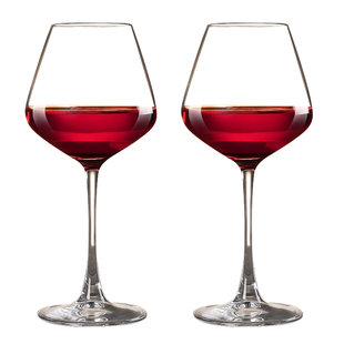 红酒杯轻奢高档套装家用勃艮第高脚杯子水晶高端红酒醒酒器黑领结