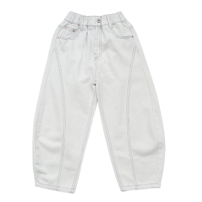 男童春夏韩版宽松老爹牛仔裤潮