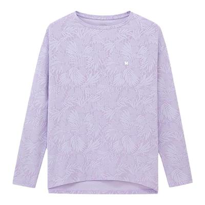 安娜苏长袖t恤吸湿速干抗菌正肩