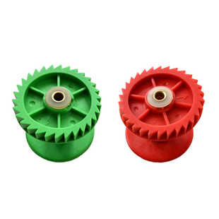 耳丝筒子喷水织机纺织配件红色绿色耳丝齿轮小三元绕纱筒耳丝衬套