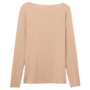 Intimissimi【云朵肌底系列】简约一字领棉质舒适打底衫CLD11B