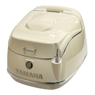 1适用雅马哈巧格i125尾箱踏板摩托车载物箱复古后备箱改装件