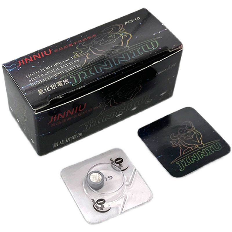 JINNIU高品質(zhì)數(shù)字hck耳機(jī)電池金牛氧化銀007電池全網(wǎng)通M75G天音4G